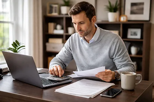 15 vs 30 year mortgage calculator used by a homeowner to compare interest savings and loan terms for a New York home purchase.